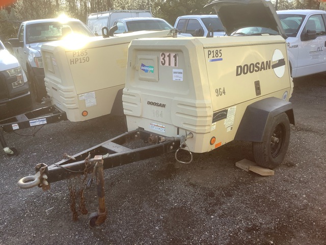 2018 Doosan 185 cfm Mobile Air Compressor 2018 Doosan 185 cfm Mobile Air Compressor