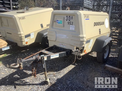 2016 Doosan P185 185 cfm Mobile Air Compressor