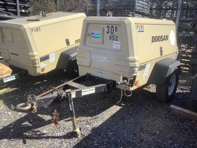 2016 Doosan P185WD0-T4F 185 cfm Mobile Air Compressor 2016 Doosan P185WD0-T4F 185 cfm Mobile Air Compressor