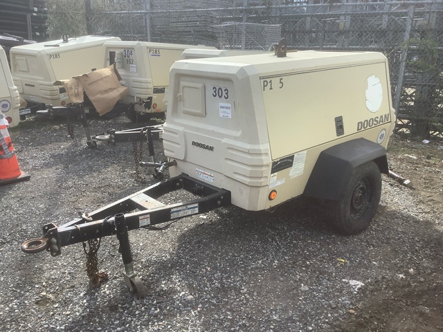2019 Doosan P185WD0-T4F 185 cfm Mobile Air Compressor 2019 Doosan P185WD0-T4F 185 cfm Mobile Air Compressor