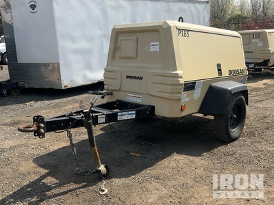 2021 Doosan P185WD0-T4F 185 cfm Mobile Compressore
