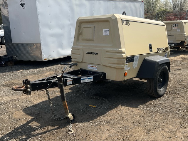 2021 Doosan P185WD0-T4F 185 cfm Mobile Air Compressor 2021 Doosan P185WD0-T4F 185 cfm Mobile Air Compressor