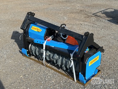 Raytree RMBD50 50" Skid Steer Low Flow Drum Mulcher - Unused