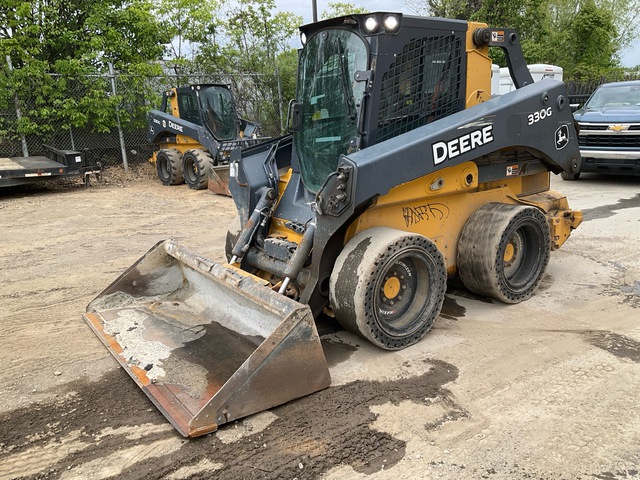 2019 John Deere 330G Skid Steer Loader