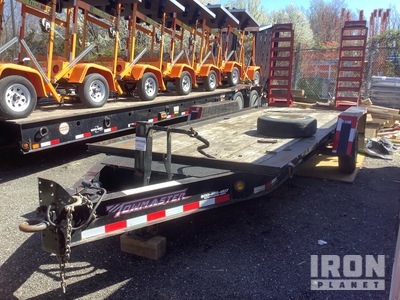 2020 Towmaster T14D 18 ft T/A Equipment Trailer