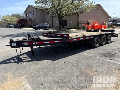 1980 18 ft Tri/A Flatbed Trailer
