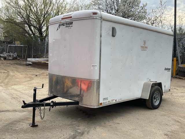 2022 Homesteader 612CS 12 ft S/A Enclosed Trailer