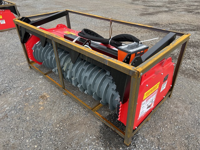 Raytree RMBD72S 72" Skid Steer Drum Mulcher - Unused