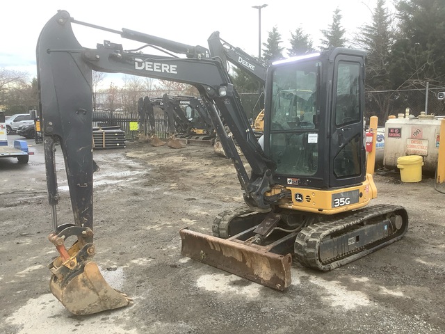 2018 John Deere 35G Mini Excavator 2018 John Deere 35G Mini Excavator