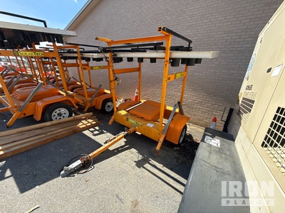 2020 Solar Tech Silent Sentinel Solar Arrow Board (Inoperable)