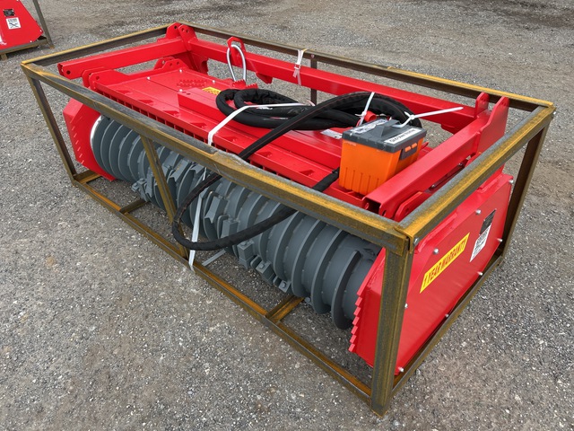 Raytree RMBD72 72" Skid Steer Drum Mulcher - Unused