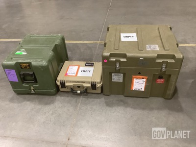 (7) Assorted Storage Cases