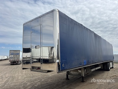 2023 Extreme Trailers 48 ft T/A Spread Axle Curtain Side Trailer