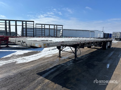 1998 Transcraft EAGLE 48 ft T/A Spread Axle مقطورة مسطحة