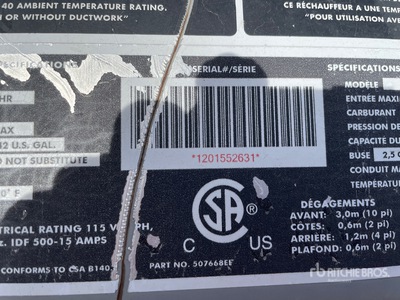 Frost Fighter IDF500 Space Heater