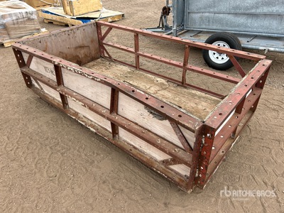 Metal Frame Storage Crate
