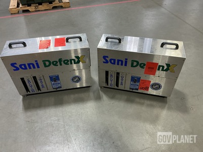 (2) Sani DefenX Protective Equipment Sanitation Kits