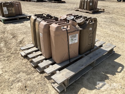 (7) Plastic Fuel Cans