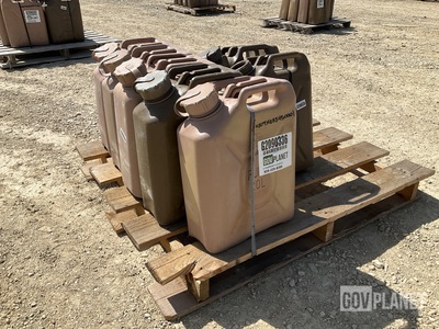 (7) Plastic Fuel Cans