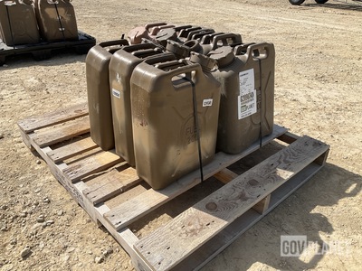 (7) Plastic Fuel Cans
