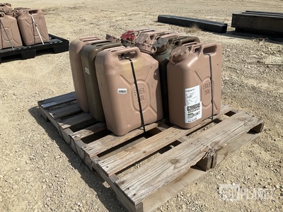 (7) Plastic Fuel Cans