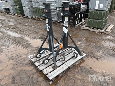 Pair of John Beam Vehicle Support Stands