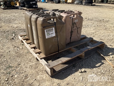 (7) Plastic Fuel Cans