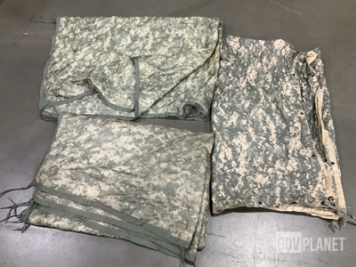 (10) Tarpaulins & (35) Wet Weather Poncho Liners