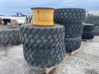 Quantity of (5) Michelin 550/65R25 Tires