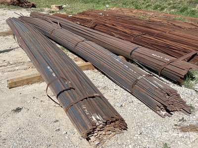 Quantity of (3) Assorted Flatbar Varios metales