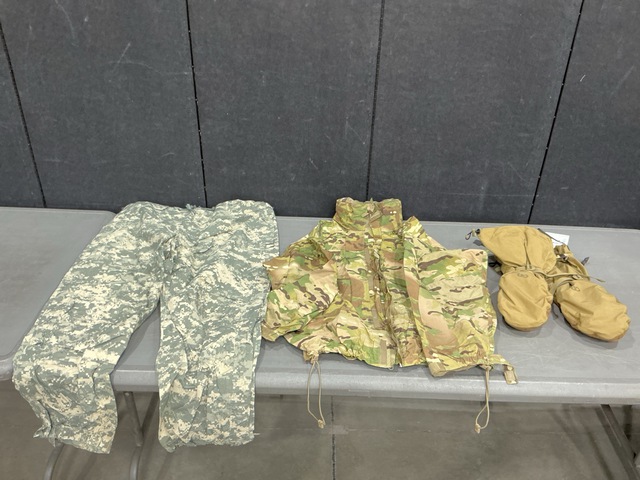 (5) Wet Weather Jackets, (20) Pairs of Wet Weather Trousers & Assorted Items