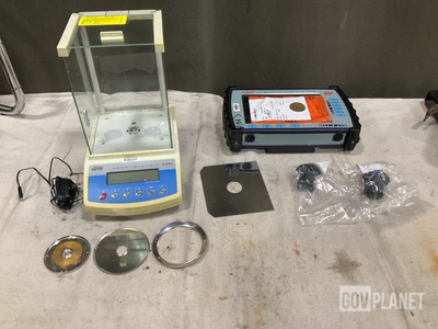 (1) Eddy Current Testing Unit, (46) Eye Guards & Assorted Items