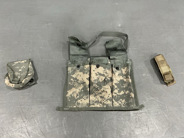(41) Hand Grenade Pouches, (78) Ammunition Bags & Assorted Items