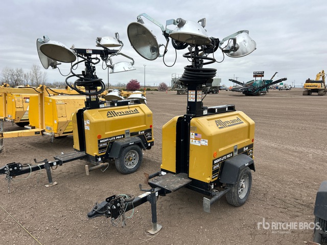 2018 Allmand NLPII-V 8 W Light Tower