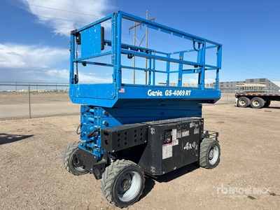 2015 Genie GS-4069RT 4x4 Diesel Scissor Lift
