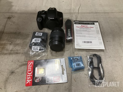 (5) Canon EOS Rebel T6 Camera Kits