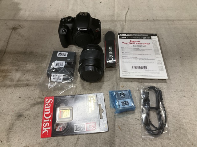 (5) Canon EOS Rebel T6 Camera Kits (5) Canon EOS Rebel T6 Camera Kits