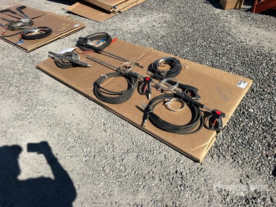 Quantity of Pressure Washer Wands and Hoses Divers