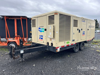 2017 Doosan HP1600 Mobile Sprężarka powietrza