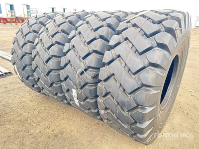 Quantity of (4) 2026 Suihe 23.5x25 Tires (Unused)