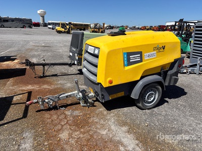2022 Atlas Copco XAS185 Mobile Air Compressor