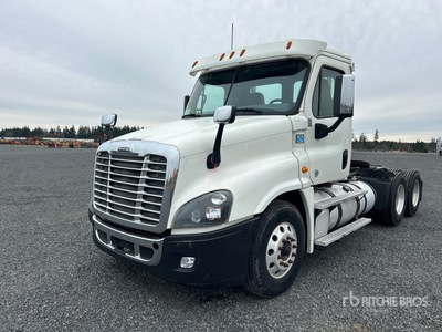 2017 Freightliner Cascadia 125 6x4 T/A Day Cab Truck Tractor