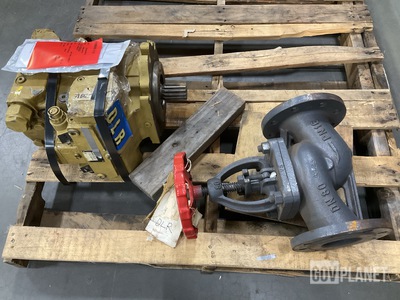 (1) Valve Globe & (1) Hydraulic Pump