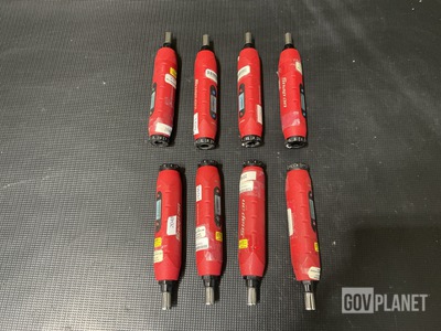 (13) Snap-On QDriver4 Torque Screw Drivers