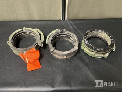 (3) Assorted Grooved Clamp Couplings