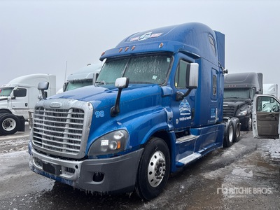 2017 Freightliner Cascadia 125 6x4 T/A Sleeper Truck Tractor