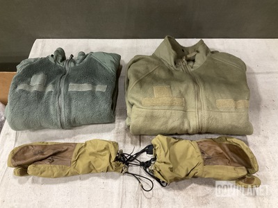 (4) Pairs of Cold Weather Mittens, (1) Cold Weather Shirt & Assorted Items