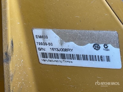 Trimble EM400 Système de contrôle de nivellement