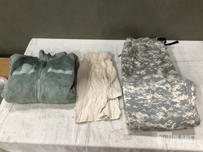 (24) Jackets, (32) Pairs of Drawers, (3) Parkas & Assorted Items
