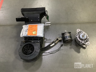 (1) Refrigeration System, (2) AC Generators, (1) Motor & Assorted Items